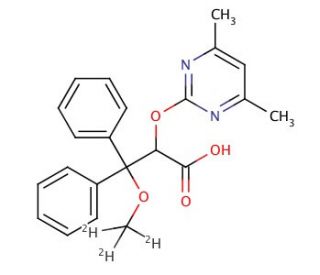 rac Ambrisentan-d3 - chemical structure image