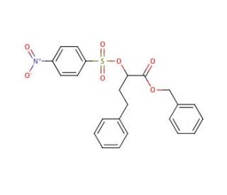 rac Benzyl 2-Nitrobenzenesulfonyloxy-4-phenylbutyrate - chemical structure image