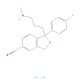 rac Demethyl Citalopram Hydrochloride (CAS 97743-99-2) - chemical structure image