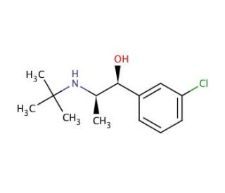 rac erythro-Dihydrobupropion (CAS 99102-04-2) - chemical structure image