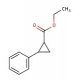 rac-ethyl (1R, 2R)-2-phenylcyclopropane-1-carboxylate 的分子结构, CAS编号: 97-71-2 rac-ethyl (1R, 2R)-2-phenylcyclopropane-1-carboxylate (CAS 97-71-2) - chemical structure image