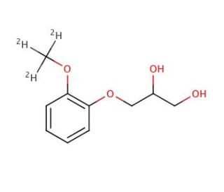 rac Guaifenesin-d3 (CAS 1189924-85-3) - chemical structure image