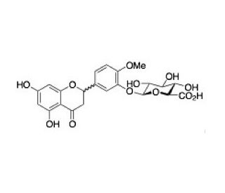 rac-Hesperetin 3&prime;-O-&beta;-D-Glucuronide (CAS 1237479-05-8) - chemical structure image