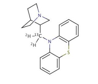 rac Mequitazine-13C,d2 - chemical structure image