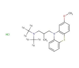 rac Methotrimeprazine-d6 Hydrochloride - chemical structure image
