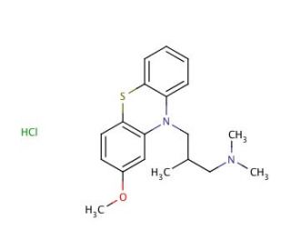 rac Methotrimeprazine Hydrochloride (CAS 4185-80-2) - chemical structure image
