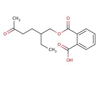 rac Mono(2-ethyl-5-oxohexyl) Phthalate - chemical structure image