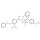 rac-N-Benzyl-N-[2-hydroxyl-2-(4-benzyloxy-3-nitrophenyl)-ethyl]-3-(4-methoxyphenyl)-2-propylamine-d6 - chemical structure ima