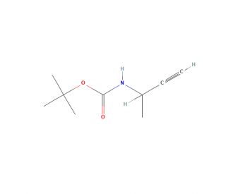 rac N-Boc-3-amino-1-butyne (CAS 154181-98-3) - chemical structure image