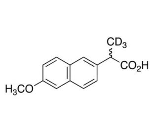 rac Naproxen-d3 - chemical structure image