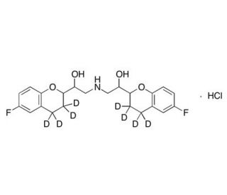 rac Nebivolol-d8 hydrochloride (CAS 169293-50-9) - chemical structure image