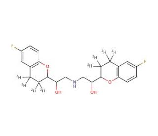 rac Nebivolol-d8 - chemical structure image