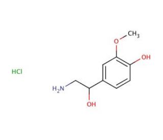 rac-Normetanephrine Hydrochloride (CAS 1011-74-1) - chemical structure image