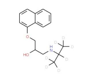 rac Propranolol-d7 (CAS 98897-23-5) - chemical structure image