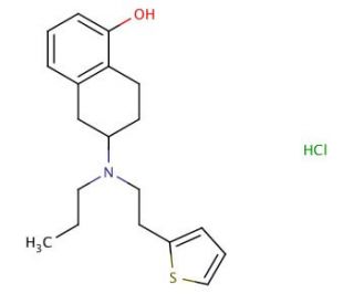 rac-Rotigotine hydrochloride - chemical structure image