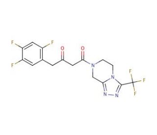 rac-Sitagliptin 3-Ketone (CAS 764667-65-4) - chemical structure image