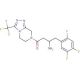 rac-Sitagliptin 的分子结构, CAS编号: 823817-56-7 rac-Sitagliptin (CAS 823817-56-7) - chemical structure image