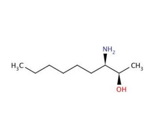 rac threo-3-Aminononan-2-ol (CAS 119720-60-4) - chemical structure image