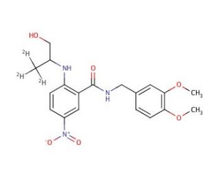 rac Xanthoanthrafil-d3 - chemical structure image