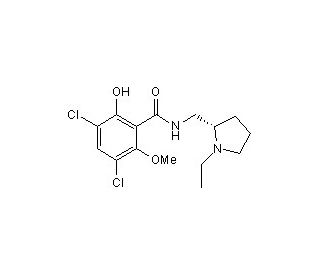 Raclopride (CAS 84225-95-6) - chemical structure image
