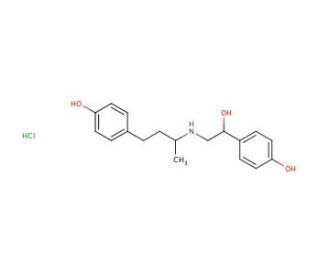 Ractopamine hydrochloride (CAS 90274-24-1) - chemical structure image
