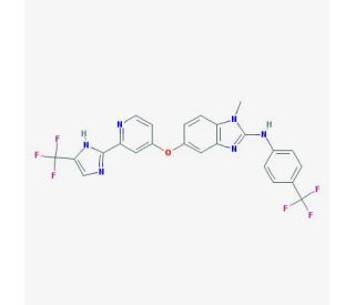 RAF265 (CAS 927880-90-8) - chemical structure image