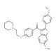 Raloxifene Bismethyl Ether (CAS 84541-38-8) - chemical structure image