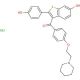 Raloxifene hydrochloride (CAS 82640-04-8) - chemical structure image