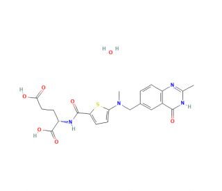 Raltitrexed monohydrate - chemical structure image