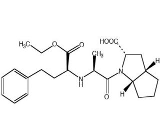 Ramipril (CAS 87333-19-5) - chemical structure image