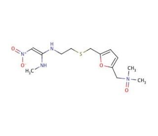 Ranitidine N-Oxide (CAS 73857-20-2) - chemical structure image