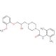 Ranolazine (CAS 95635-55-5) - chemical structure image