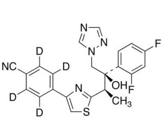 Ravuconazole-d4 (CAS 182760-06-1) - chemical structure image