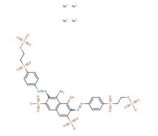 Reactive black 5 (CAS 17095-24-8) - chemical structure image