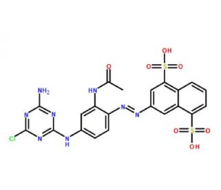 C.I. Reactive Yellow 3 (CAS 6539-67-9) - chemical structure image