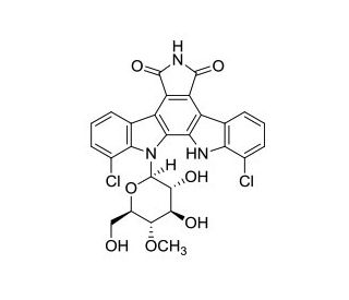 Rebeccamycin (CAS 93908-02-2) - chemical structure image