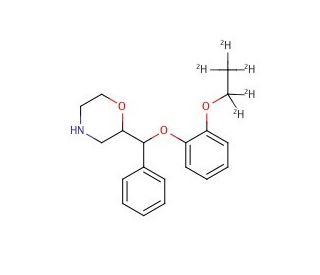 Reboxetine-d5, Mesylate (CAS 1285918-53-7) - chemical structure image