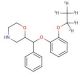 Reboxetine-d5, Mesylate (CAS 1285918-53-7) - chemical structure image