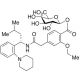 Repaglinide Acyl-β-D-glucuronide (CAS 1309112-13-7) - chemical structure image