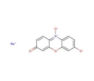 Resazurin sodium salt (CAS 62758-13-8) - chemical structure image