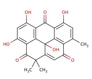 Resistoflavine (CAS 29706-96-5) - chemical structure image