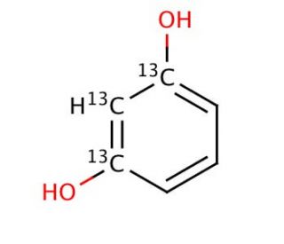 Resorcinol-1,2,3-13C3 - chemical structure image