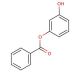 Resorcinol monobenzoate (CAS 136-36-7) - chemical structure image