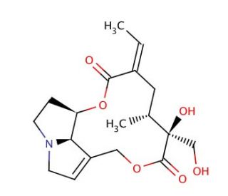 Retrorsine (CAS 480-54-6) - chemical structure image