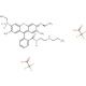Rhodamine 6G bis(aminoethyl)amine amide bis (trifluoroacetate) - chemical structure image