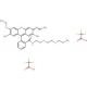Rhodamine 6G bis(oxyethylamino)ethane amide bis (trifluoroacetate) - chemical structure image