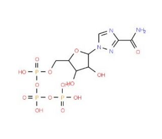 Ribavirin 5′-Triphosphate sodium salt (CAS 63142-71-2� (non-salt)) - chemical structure image