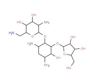 Ribostamycin sulfate salt (CAS 53797-35-6) - chemical structure image