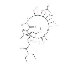 Rifampin, gamma irradiated (CAS 13292-46-1) - chemical structure image