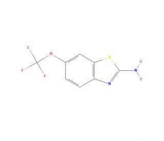 Riluzole (CAS 1744-22-5) - chemical structure image